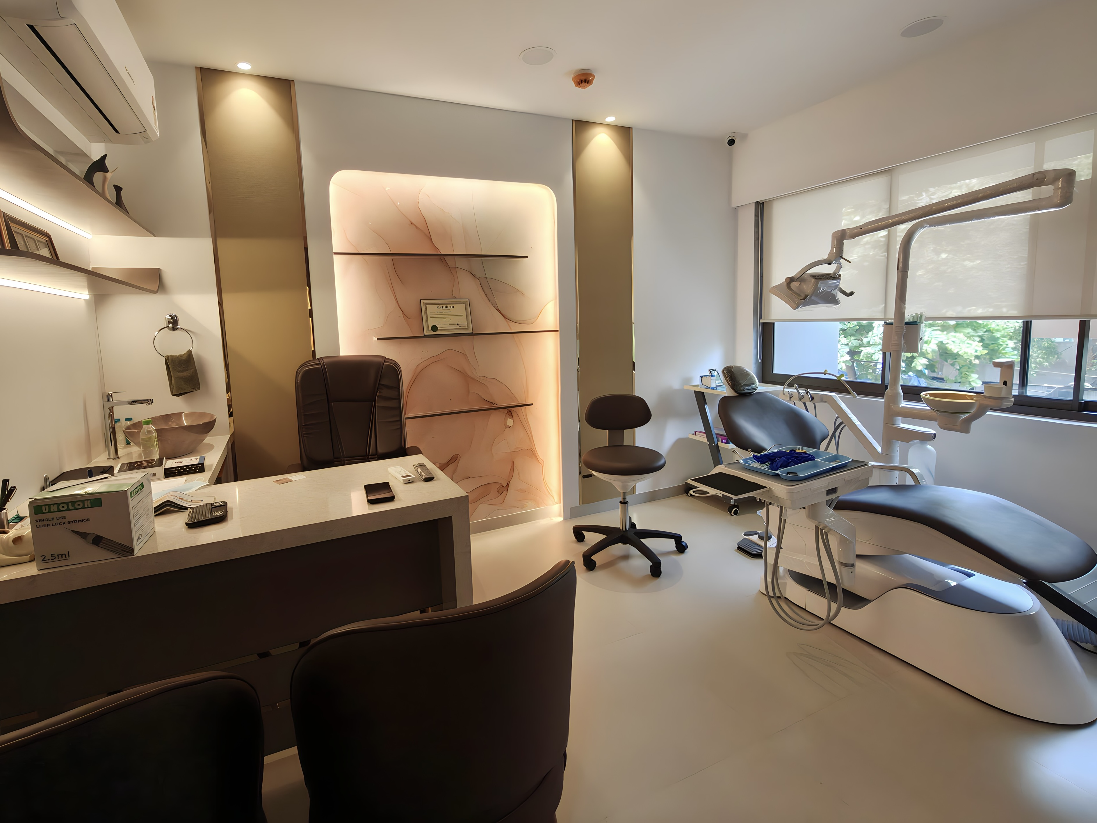 Consultation room at Soft Touch Dental Clinic Mumbai